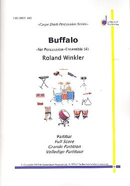 Roland Winkler Notenblätter Buffalo für Bongos, Congas