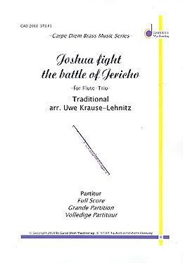  Notenblätter Joshua fight the Battle of Jericho