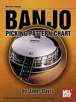 Janet Davis Notenblätter Picking Pattern Chart for Banjo
