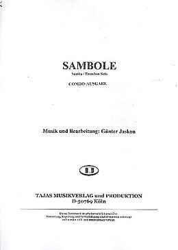 Günter Jaskon Notenblätter Sambolefür Posaune und Salonorchester