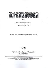 Günter Jaskon Notenblätter Alpenzauber für 1-3 Trompeten und Klavier