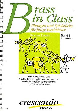 Thomas Eckert Notenblätter Brass in Class Band 1 für Blechbläser