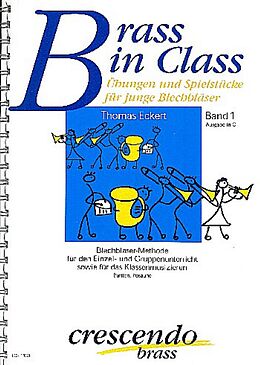 Thomas Eckert Notenblätter Brass in Class Band 1 für Blechbläser