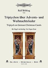 Ralf Bölting Notenblätter Triptychon über Advents- und Weihnachtslieder