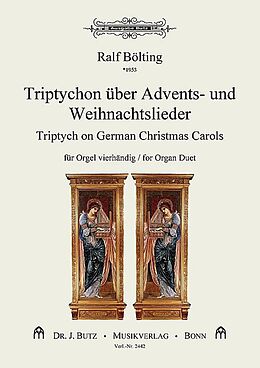 Ralf Bölting Notenblätter Triptychon über Advents- und Weihnachtslieder