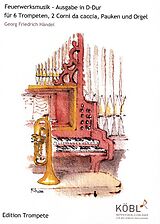 Georg Friedrich Händel Notenblätter BL10600 Feuerwerksmusik D-Dur für 8 Trompeten