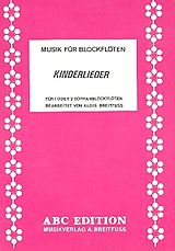 Notenblätter Kinderlieder für 2 Sopranblockflöten