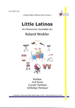 Roland Winkler Notenblätter Little Latinos für Percussion-Ensemble