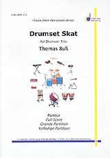 Thomas Buss Notenblätter Drumset Skat für 3 Schlagzeugee