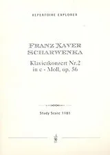 Franz Xaver Scharwenka Notenblätter Konzert c-Moll op.56 Nr.2 für Klavier