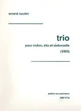 Edward Ernest 'Eddie' Sauter Notenblätter Trio