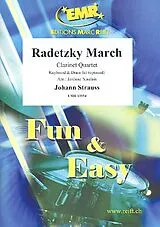 Johann (Vater) Strauss Notenblätter Radetzky-Marschfür 3 Klarinetten und