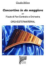 Claudio Riffero Notenblätter Concertino in do maggiore für Altpanflöte