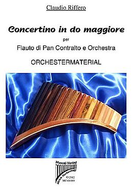 Claudio Riffero Notenblätter Concertino in do maggiore für Altpanflöte