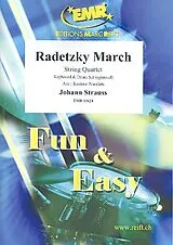 Johann (Vater) Strauss Notenblätter Radetzky March für Streichquartett