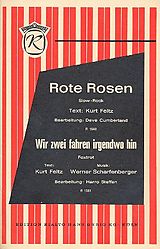 Werner Scharfenberger Notenblätter Rote Rosen und Wir zwei
