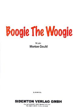 Morton Gould Notenblätter Boogie the Woogie