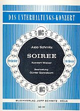 Jupp Schmitz Notenblätter Soiréefür Salonorchester