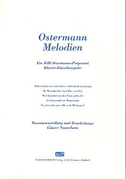 Willi Ostermann Notenblätter Ostermann-MelodienPotpourri