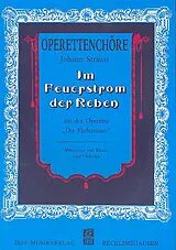 Johann (Sohn) Strauss Notenblätter Im Feuerstrom der Reben