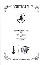 Robert Denhof Notenblätter Kasachische Suite op.54,2 für Flöte