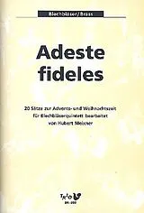  Notenblätter Adeste fideles