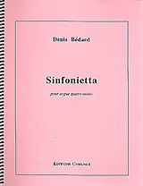 Denis Bédard Notenblätter Sinfonietta