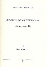 Josef Myslivecek Notenblätter Konzert D-Dur für Flöte und Orchester