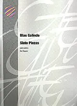 Blas Galindo Dimas Notenblätter 7 piezas