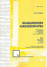 Alois Wimmer Notenblätter Doublereeders Kurzgeschichten für 2 Oboen