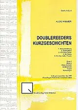 Alois Wimmer Notenblätter Doublereeders Kurzgeschichten für 2 Oboen