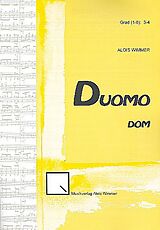 Alois Wimmer Notenblätter Duomo op.101 für Blasorchester