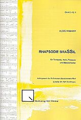 Alois Wimmer Notenblätter Rhapsodie brassil op.37 für Trompete