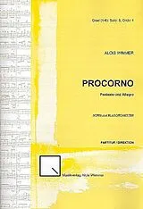 Alois Wimmer Notenblätter Procorno für Horn und Blasorchester