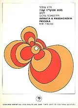 Giora Schuster Notenblätter Entrata and Passacaglia piccola