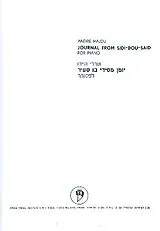 Andre Hajdu Notenblätter Journal from Sidi-Bou-Said