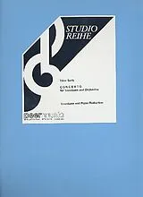 Tibor Serly Notenblätter Concerto for trombone and orchestra