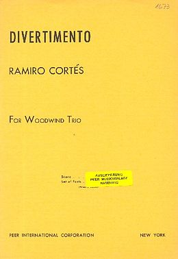 Ramiro Cortés Notenblätter Divertimento