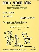 Gail Kubik Notenblätter Gerald McBoing Boing