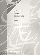 Joseph Alexander Notenblätter Festivities