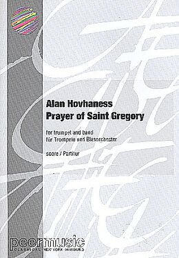 Alan Hovhannes Notenblätter Prayer of Saint Gregory