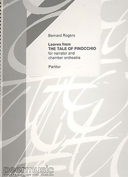 Bernard Rogers Notenblätter Leaves from the Tale of Pinocchio