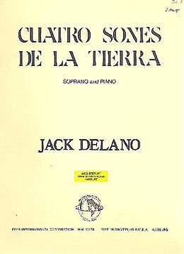 Jack Delano Notenblätter Cuatro sones de la tierra