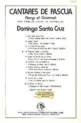 Domingo Santa Cruz Notenblätter Toquen arpas y guitarras