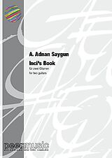 A. Adnan Saygun Notenblätter Incis Book