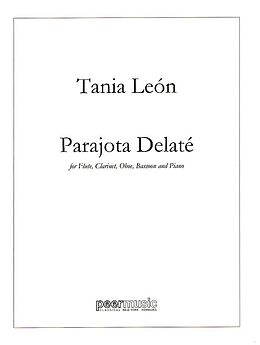 Tania León Notenblätter Parajota delate