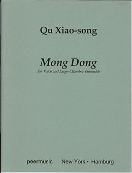 Xiao-Song Qu Notenblätter Mong Dong