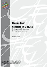 Nicolas Bacri Notenblätter Concert no.2 op.65
