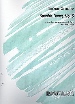 Enrique Granados Notenblätter Spanish Dance no.5