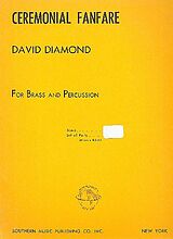 David Diamond Notenblätter Ceremonial Fanfare